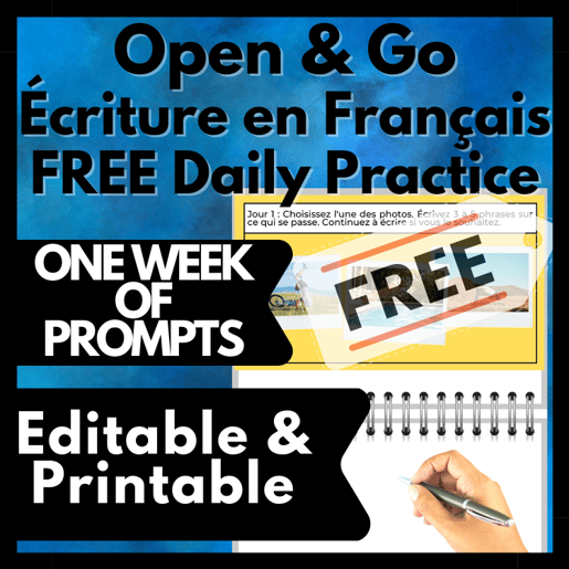 5 JOUR Ecriture Francais FREE COVER-1