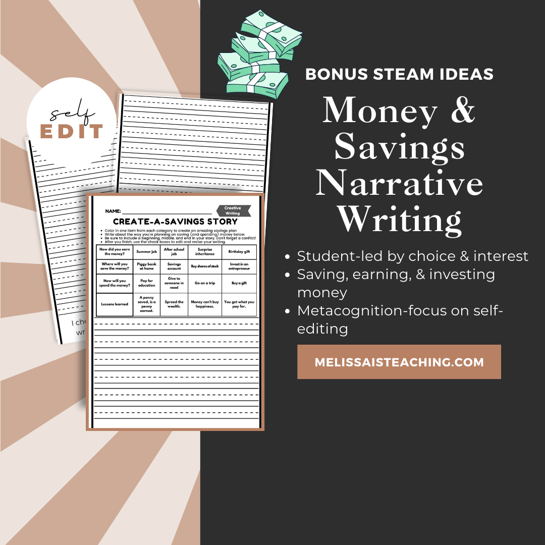 Money & Savings Narrative Writing Preview_PDF