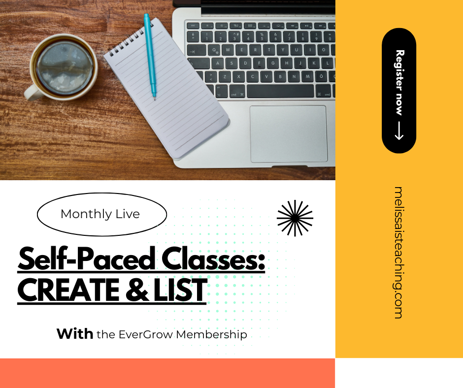 Self-Paced Class Creation & Listing Live Event